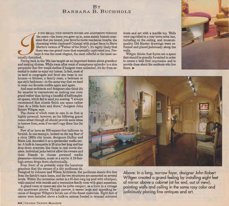 1993 April 4th - CHICAGO TRIBUNE MAGAZINE HOME DESIGN - Room with a Coup_Page_2