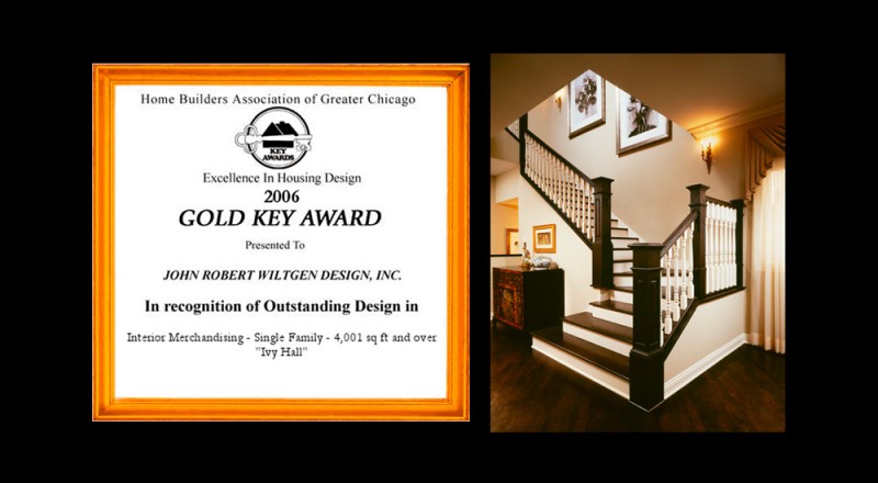 2006 Gold Key Award Excellence Housing Design Ivy Hall