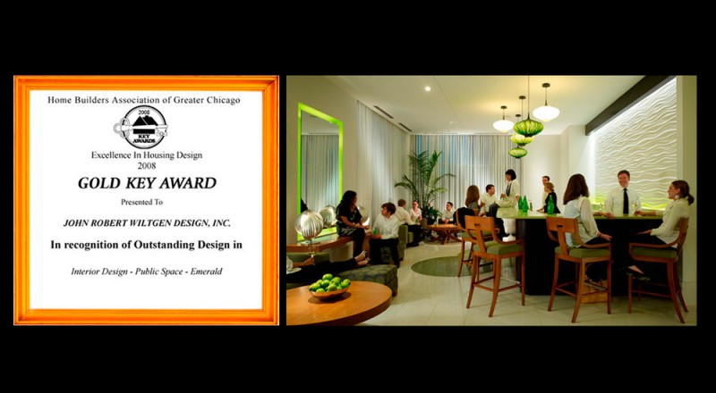 2008 Gold Key Excellence in Housing Design - Emerald Lobby
