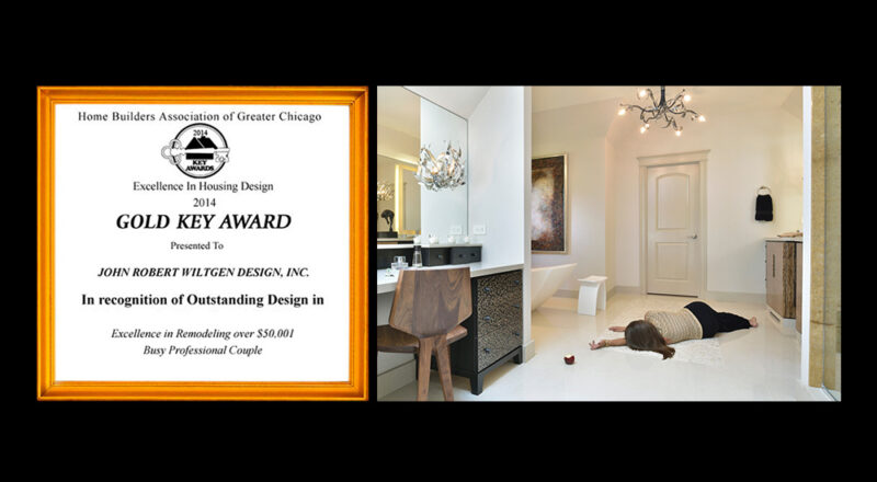 2014 Gold Key Award for outstanding design in remodeling with sample work