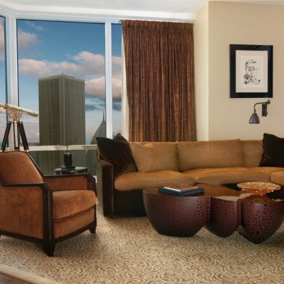 Custom Living Room Design For Commercial Builder