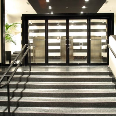 Commercial Stairway and Entryway Design
