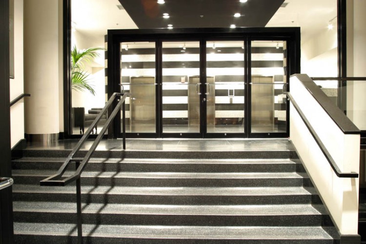 Commercial Stairway and Entryway Design