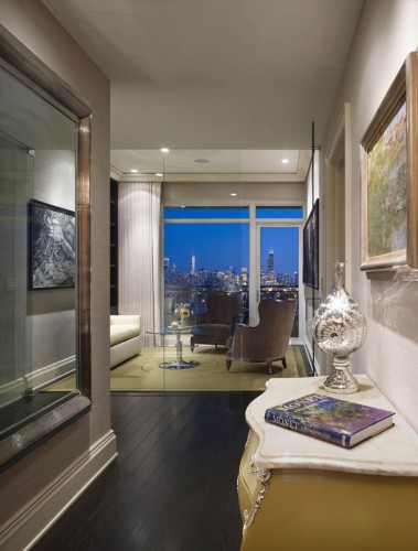 Lincoln Park Chicago Foyer Design and Decor