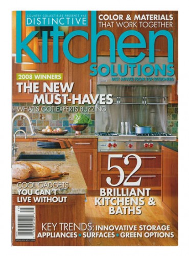 Summer 2008 - Old-World Elegant Distinctive Kitchen Solutions