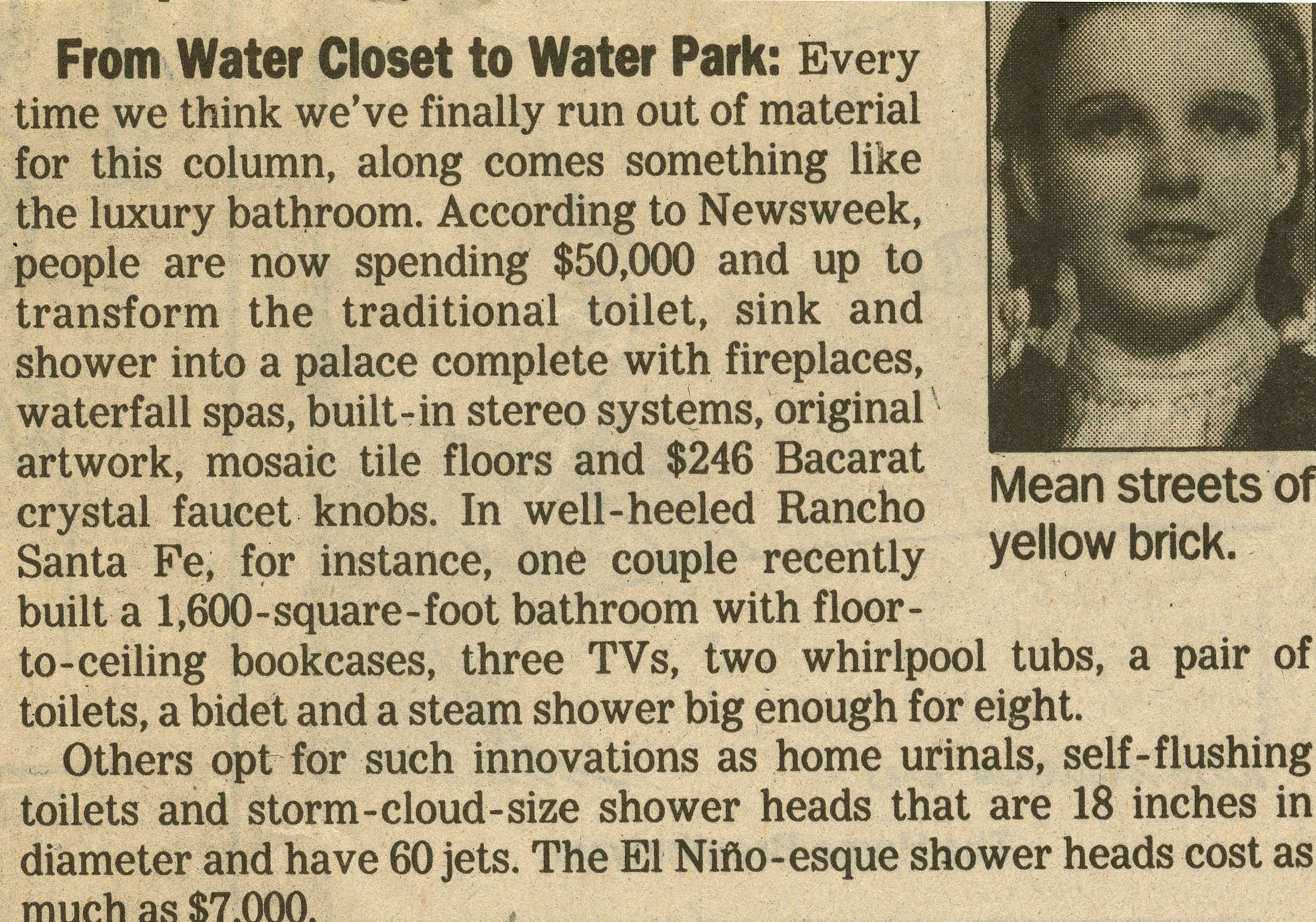 june1998- From Water Closet to Water Park