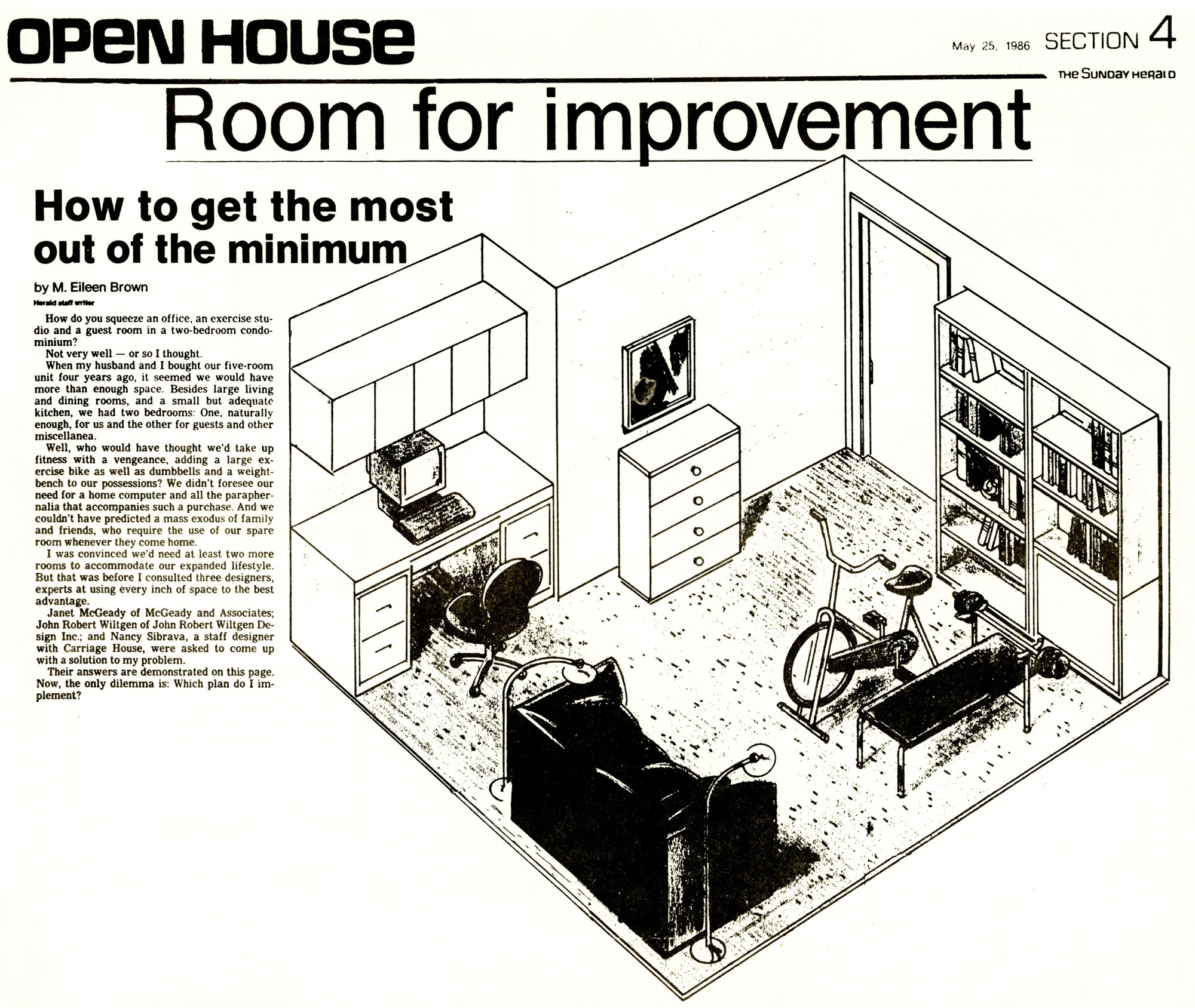 may25,1986 sunday herald- Room for Improvement